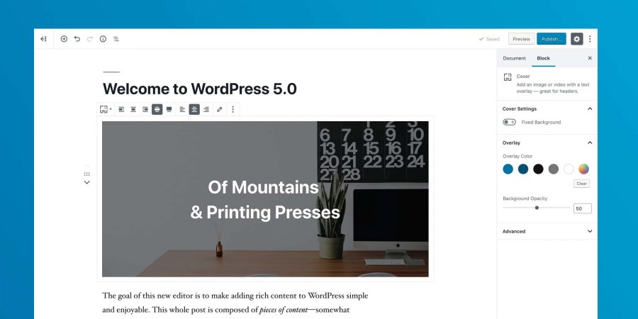 WordPress 5.0 has finally landed, are you prepared for Gutenberg?